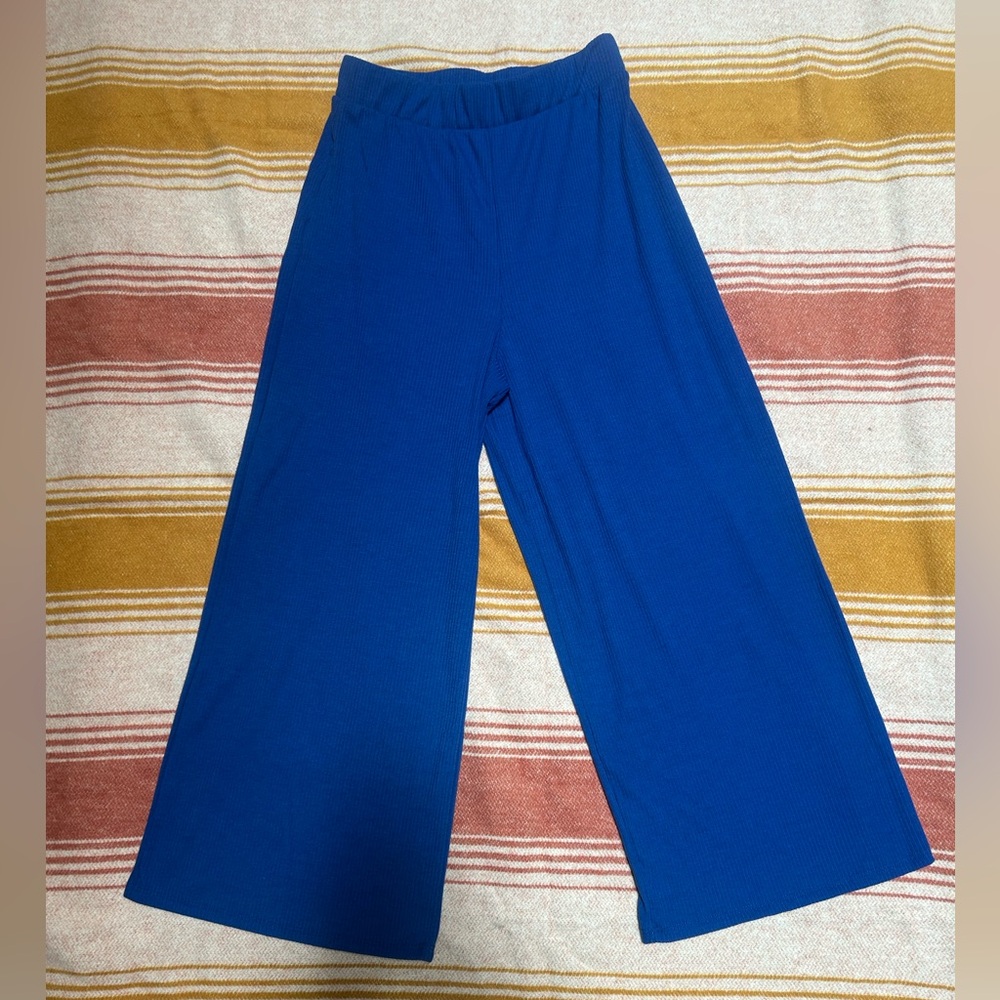 Dressed in Lala Lex Ribbed Playsuit in Royal Blue size SMALL - Picture 9 of 9